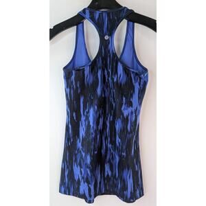 Lululemon Athletica Blue and Black Tank Top